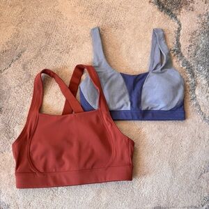 Red and Blue Old Navy Sports Bras Size XS